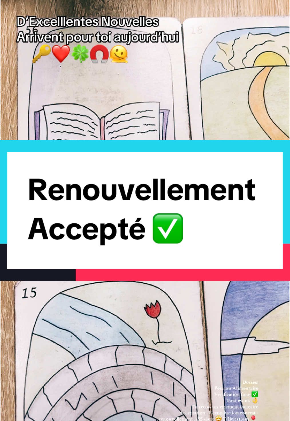 ⭐️🕯️💶💓ce tirage de cartes est une aide, un éclairage pour t’aider à avancer. Il ne détermine pas ton futur, tu es le/la seule(e) maître de ta vie et de tes décisions. Il reflète les énergies au moment où tu reçois ce message. Tes actions, tes décisions et celles des personnes concernées par cette situation influent sur ton futur à chaque instant. Prends uniquement ce qui te parle, ce qui résonne avec ce que tu traverses et écoute ton intuition. Cette lecture est générale et collective, elle ne peut pas correspondre à tout le monde 🌍.  ⚠️‼️Je ne fais pas de retour affectif, attention aux faux comptes m, je ne fais pas de partenariat de voyance…. Méfie-toi des arnaques avec mon nom, mes vidéos, mes photos de profils, mon logo, mes publications …🫣 regarde toujours le nombre de followers si tu penses que c’est moi (+ 147K actuellement).  Je ne demande jamais de paiement PayPal ou de mandat cash. Je n’ai pas encore de compte Instagram actuellement lorsque ce sera fait, tu auras accès au lien de mon compte Instagram sur ma bio. Je te souhaite une agréable journée 🎁 Pleine de possibilités et de surprises qui illuminent ton visage de joie. #voyance #tiragedujour #cartomancie #guidance #guidancedujour #oracle #tarot #spiritualité #messagedujour #divination #medium #coach #amour #amesoeur #rencontre #hypnoseamoureuse #hommeamoureux #pouvoirdespierres 