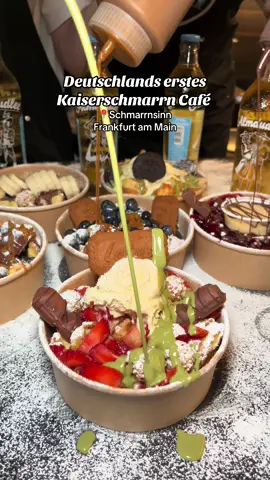 Kennt ihr Deutschlands erstes Kaiserschmarrn Café in Frankfurt SCHMARRNSINN? 🥧 hier könnt ihr euch euren eigenen Traumkaiserschmarrn mit verschiedenen Saucen, Topping, Früchten und Gourmet Eis zusammenstellen 🍓🫐🍫  Kommt jetzt zu SCHMARRNSINN - der absolute Wahnsinn! 📍Schmarrnsinn Mainzer Landstrasse 229 60326 Frankfurt am Main #schmarrnsinn #kaiserschmarrn #Ramadan #schmarrnsinnfrankfurt  #ramadan2025 #ramadandesserts #kaiserschmarrnfrankfurt #cafe #dubaischokolade #frankfurtammain #viral #fy #fyp  #frankfurtfoodguide #frankfurt #069