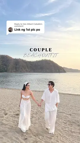 Replying to @Van Albert Caballa ETO NA 1ST PIC OUTFIT #beach #beachphoto #coupleoutfit #beachoutfit 