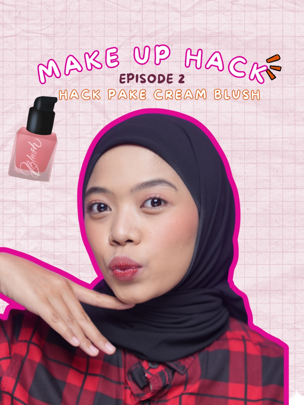 - MAKEUP HACK EPISODE 2 - Siapa yg belum bisa ngeblend cream blush? Niihh aku punya hack nyaaa!!🤩🤏 #makeup #makeuphack #makeuptips #tutorialmakeup #deincans 