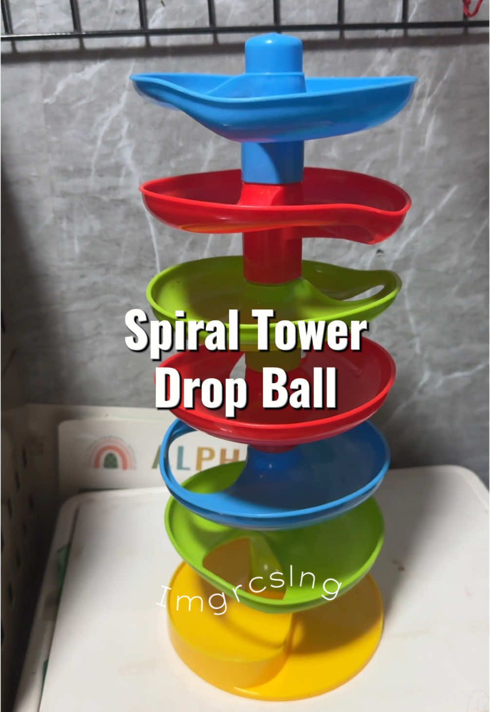 #baby #babytoy #spiraltower #babiesoftiktok #babylove #fyp 
