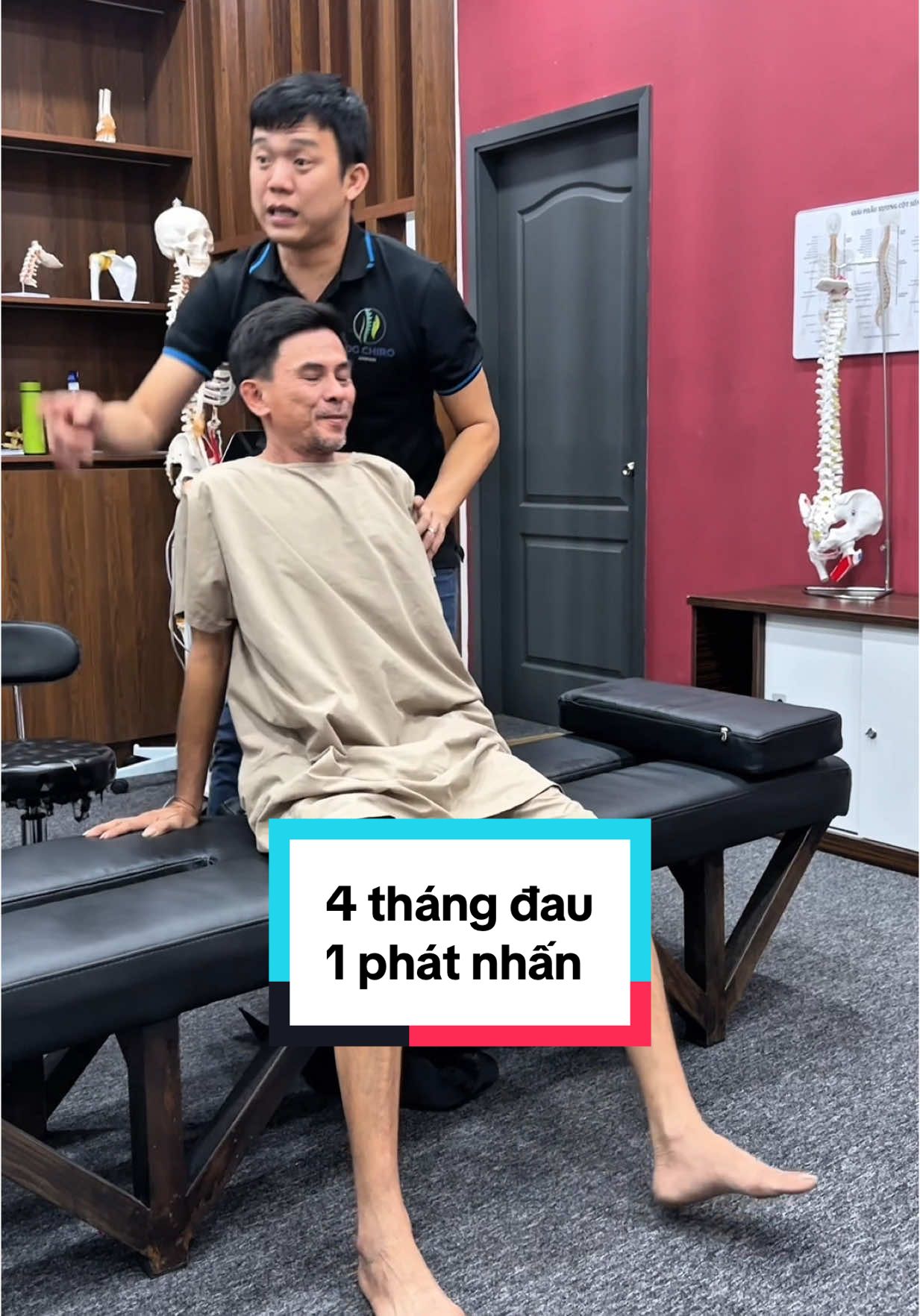 Đúng thầy đúng thuốc!... #coxuongkhop #daulung #thoaihoacotsong #thoatvidiadem  @Hoàng Gonstead @Dương Gonstead @Tân Gonstead @thien.gonstead @Chinh Gonstead 