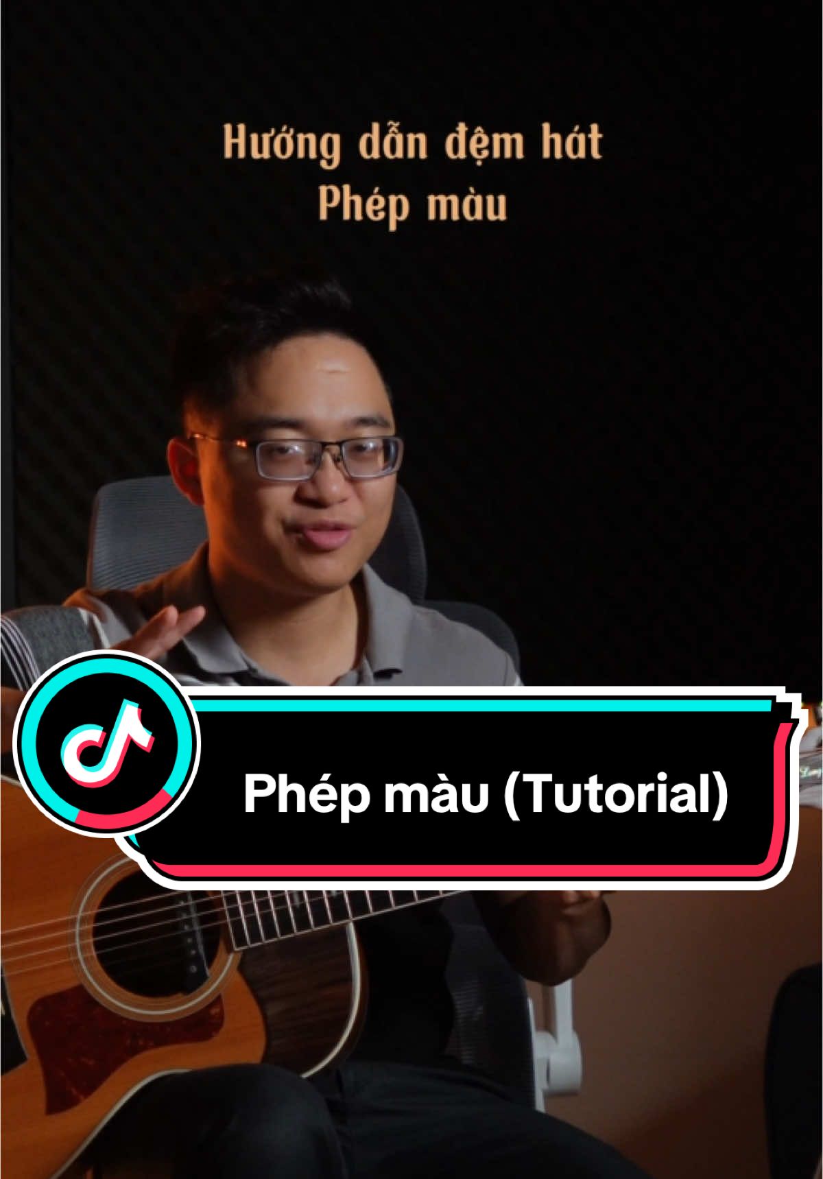 Hướng dẫn đệm hát Phép màu (Hợp âm nâng cao) #guitar #longbuiguitar #LearnOnTikTok #xuhuong 