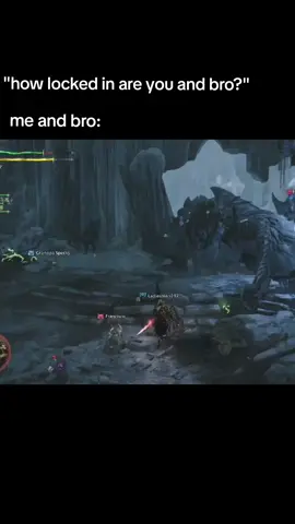 @EdgarCanteeen and I casually hitting a two man clash on Arkveld, and then proceeded to completely ANNIHILATE him (we needed new pants) #fyp #monsterhunter #monsterhunterwilds #mhwilds #fypシ #discover #xyzbca 