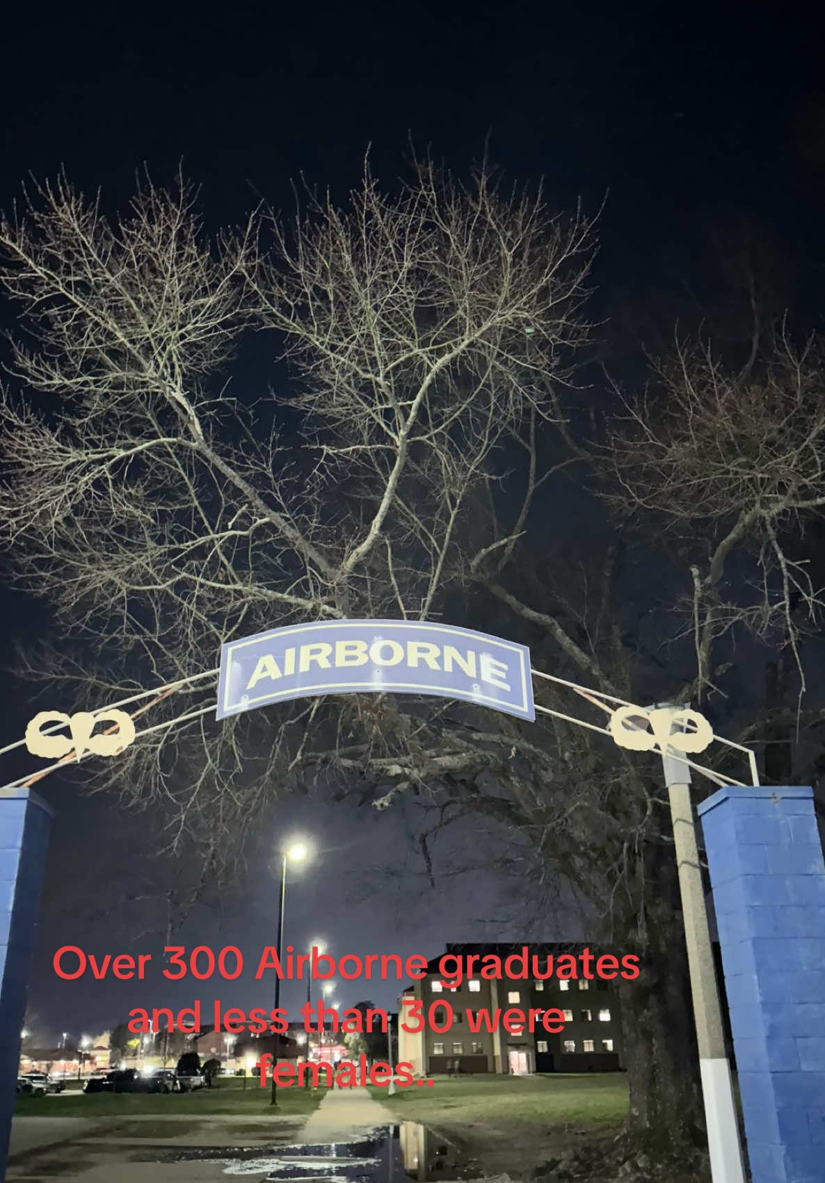 Airborne school was a big accomplishment.. out of 300 people that graduated there were less than 30 females. I’m beyond grateful and proud to have made it through. You can do anything you put your mind to🪂💪🏽😊🌸💫 #miltok #airborne #trending #fyp #grateful #4upage #godisgood #militarylife #military #airborneschool #airbornetok #femaleempowerment 