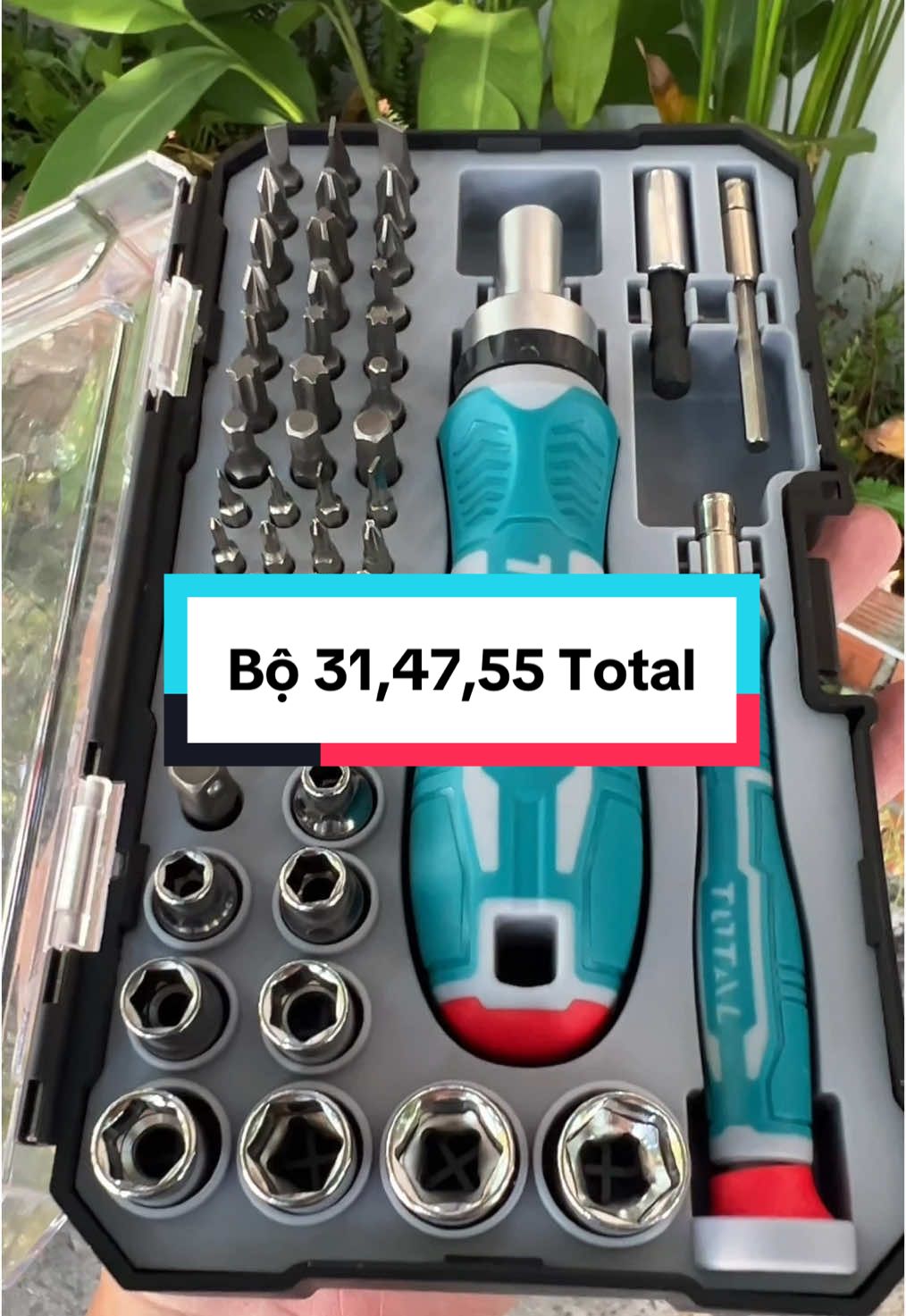 Bộ đầu mũi vít đa năng Total #xsafe #suachuadiennuoc #total #botuavitdanang 