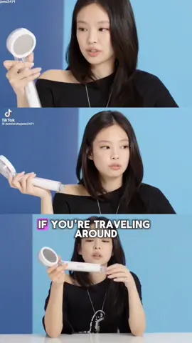 Shower filter head just LIKE JENNIE 😉 watch until the end🚿 Cheapest alternative just like jennie’s travel essential right here🙌 #blackpink #likejennie #shower #blackpinkjennie #tiktokfindsph 