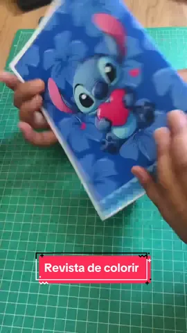 Livrinho de colorir personalizado Lilo & Stitch 💖💙  #stitch #colorir #personalizados #papelaria #festa #fyp #foryoupage #asmr #videoviral 