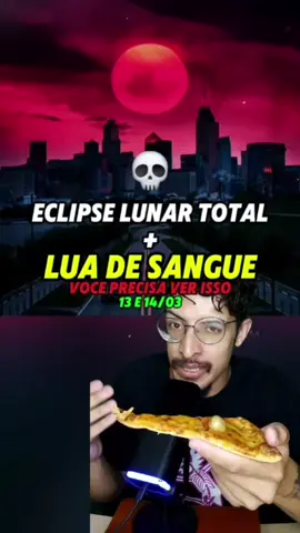 Você já tem um compromisso marcado na madrugada do dia 13-14. Vamos ver o Eclipse Lunar Total Com a Lua Vermelha 🤔🍕 pizza que pariu Vamos ter live 2h00 da manhã pra ver esse eclipse no tiktok 🌒 bora? #eclipse #eclipse2025 #eclipselunar #eclipsetotal #lunar #explicado #luadesangue #luavermelha #fenomeno #pizzaquepariu #sexta 