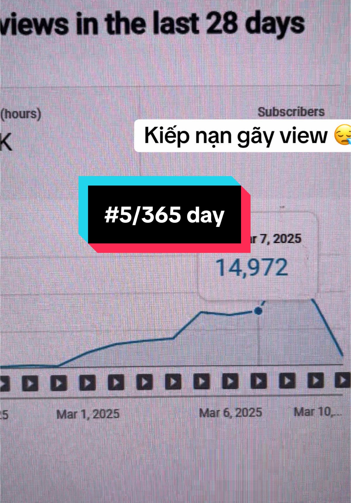 Ngày 5 #ytb #mmo #365ngaylamytb #xuhuong #youtube 
