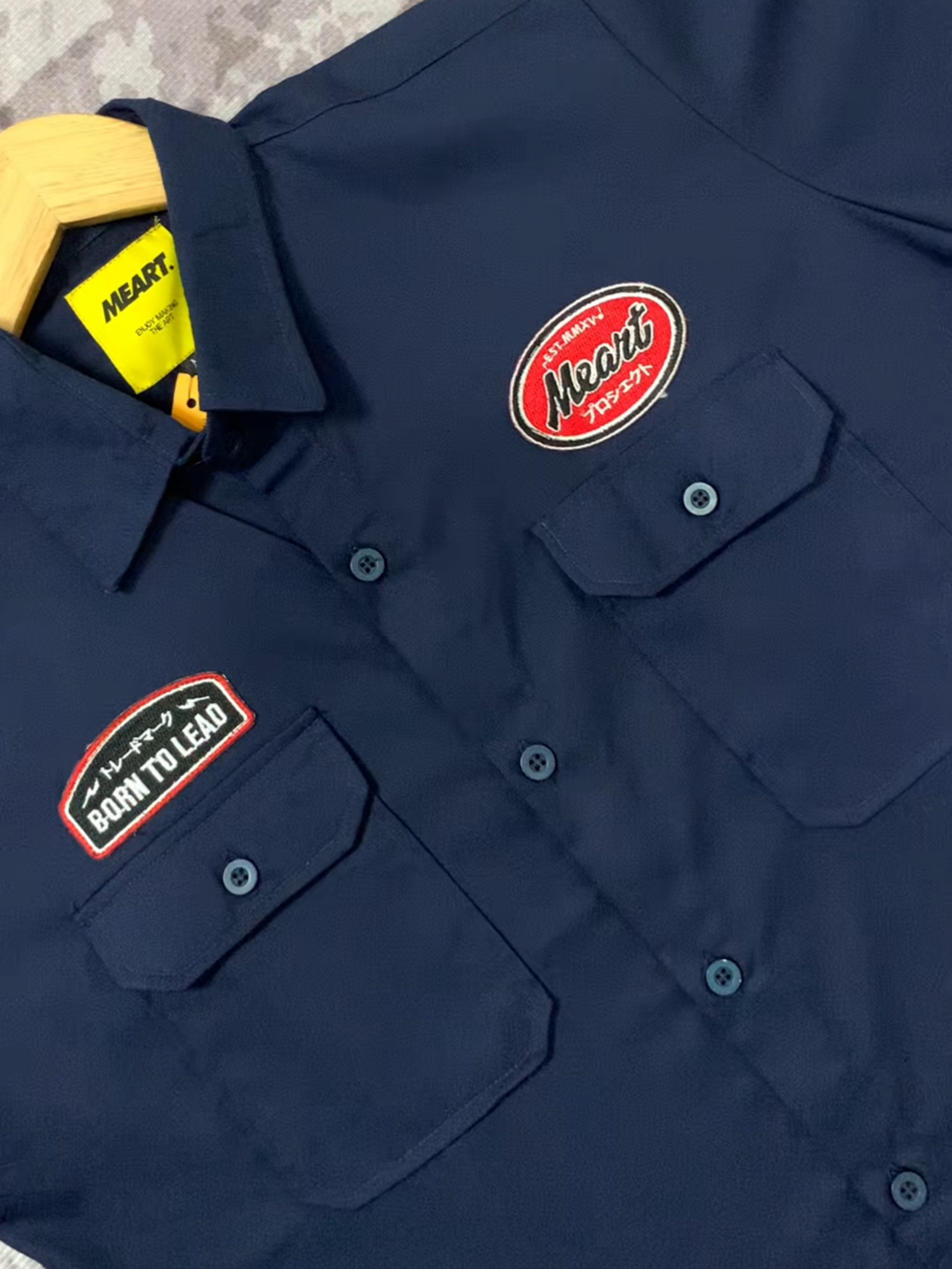 Workshirt Born To Lead MEART bikin tampilan makin kece🔥 #RamadanDiTiktok #JelajahRamadan #workshirt #meart