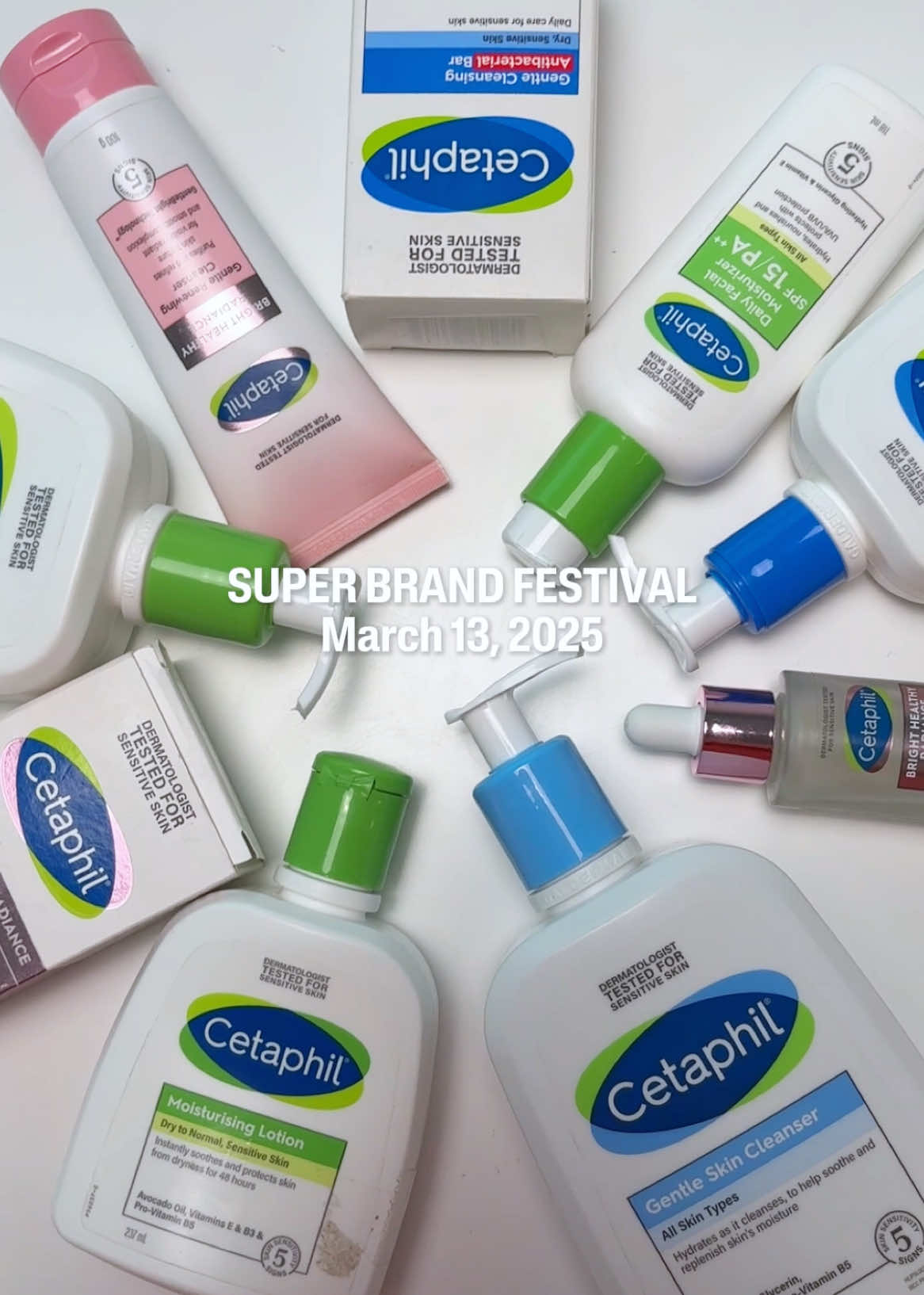 Don’t bore us, take it to the DISCOUNTS! 😱 Super Brand Festival is bringing the heat with exclusive offers! 🔥 Mark your calendars—March 13, 2025! 🛍️💸 #Cetaphil #ForEveryonesSensitiveSkin #superbrandfestival #SkinScience #skin #skincare #skintok 
