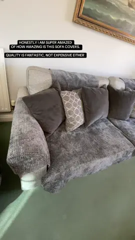 They are brilliant! Well happy with the quality of it!  #homeimprovement #sofacover #sofa #messycat #housedesign 