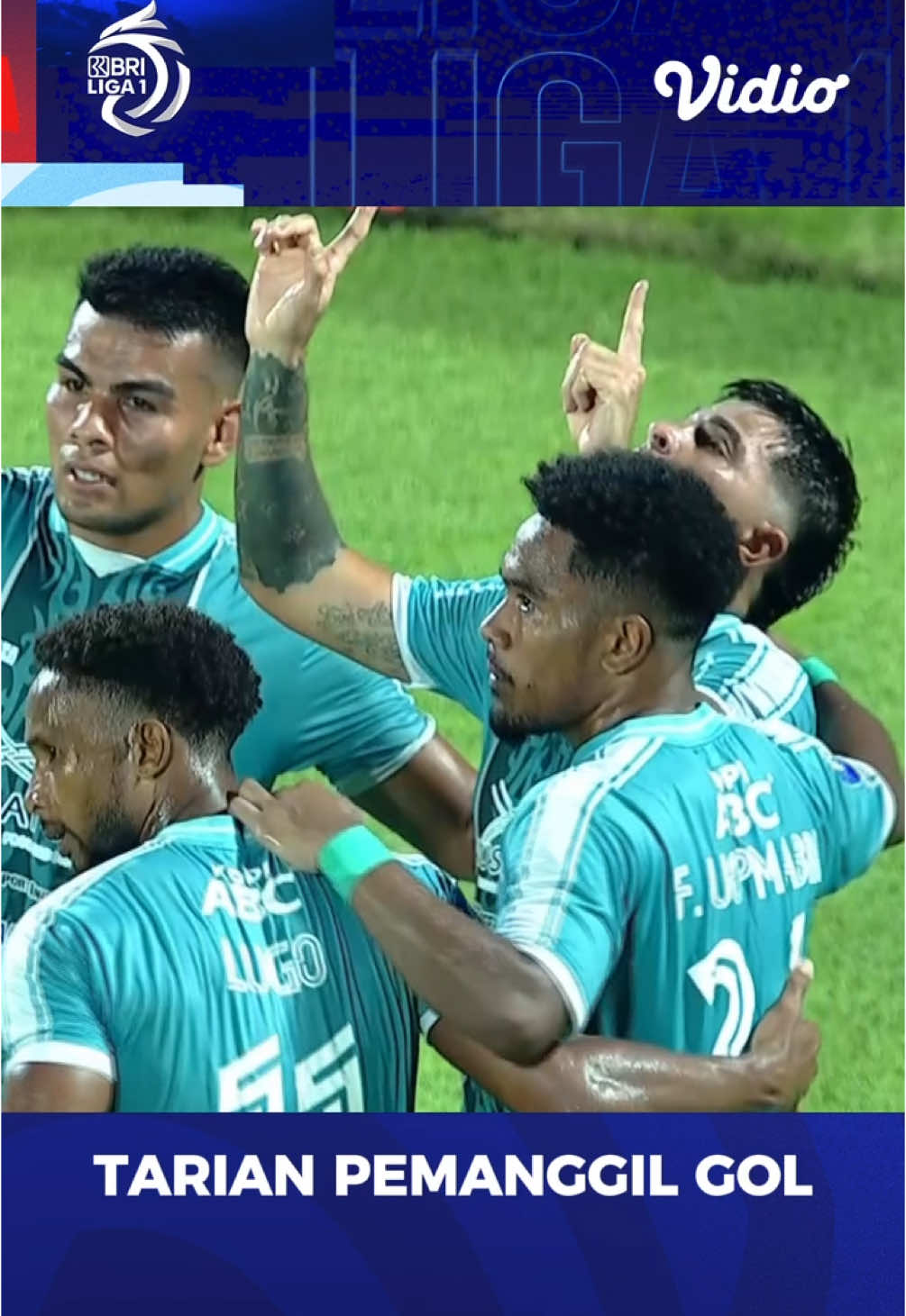 Proses yang cantik berujung gol untuk PSBS Biak lewat bola rebound yang disambut Pablo Arganaraz.