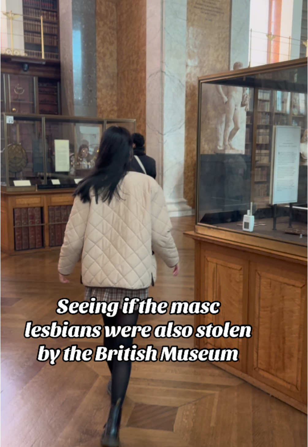 I literally cannot find them anywhere??  #wlw #britishmuseum #queer #gay #london #wuhluhwuh #masc #masclesbain 