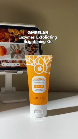 Jadi makin satset buat exfoliate 🍊 #exfoliatinggel #rekomendasiexfoliasi #gmeelanindo #gmeelan #gmeelanpaydaysale #paydaysale  @GMEELAN.Official.Shop @GMEELAN_INDONESIA 