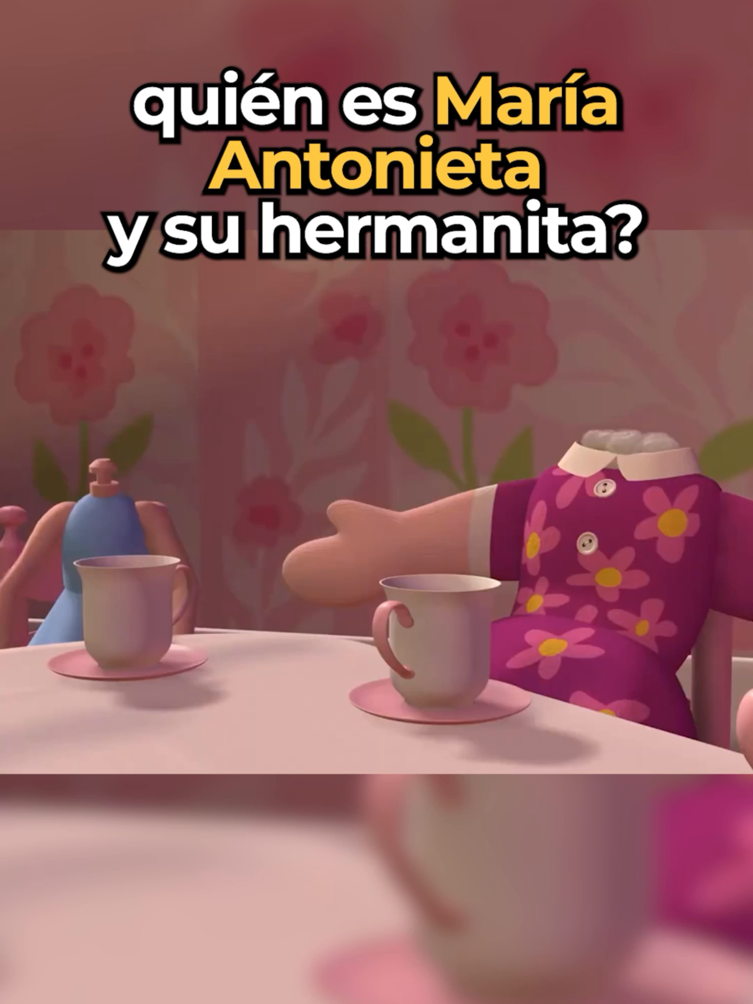Por qué en Toy Story mencionan a Maria Antonieta y su hermanita? #datos #curiosidades #peliculas