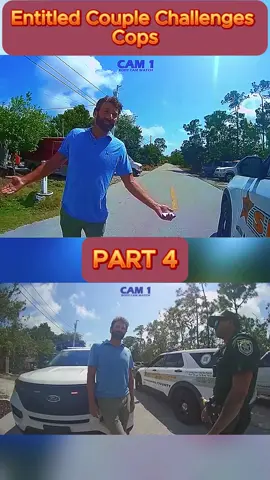 Entitled Couple Challenges Cops - Part 4 #cops #copsoftiktok #copsontiktok #copstiktok #police #chase #copschase #foryou #fyp #usa