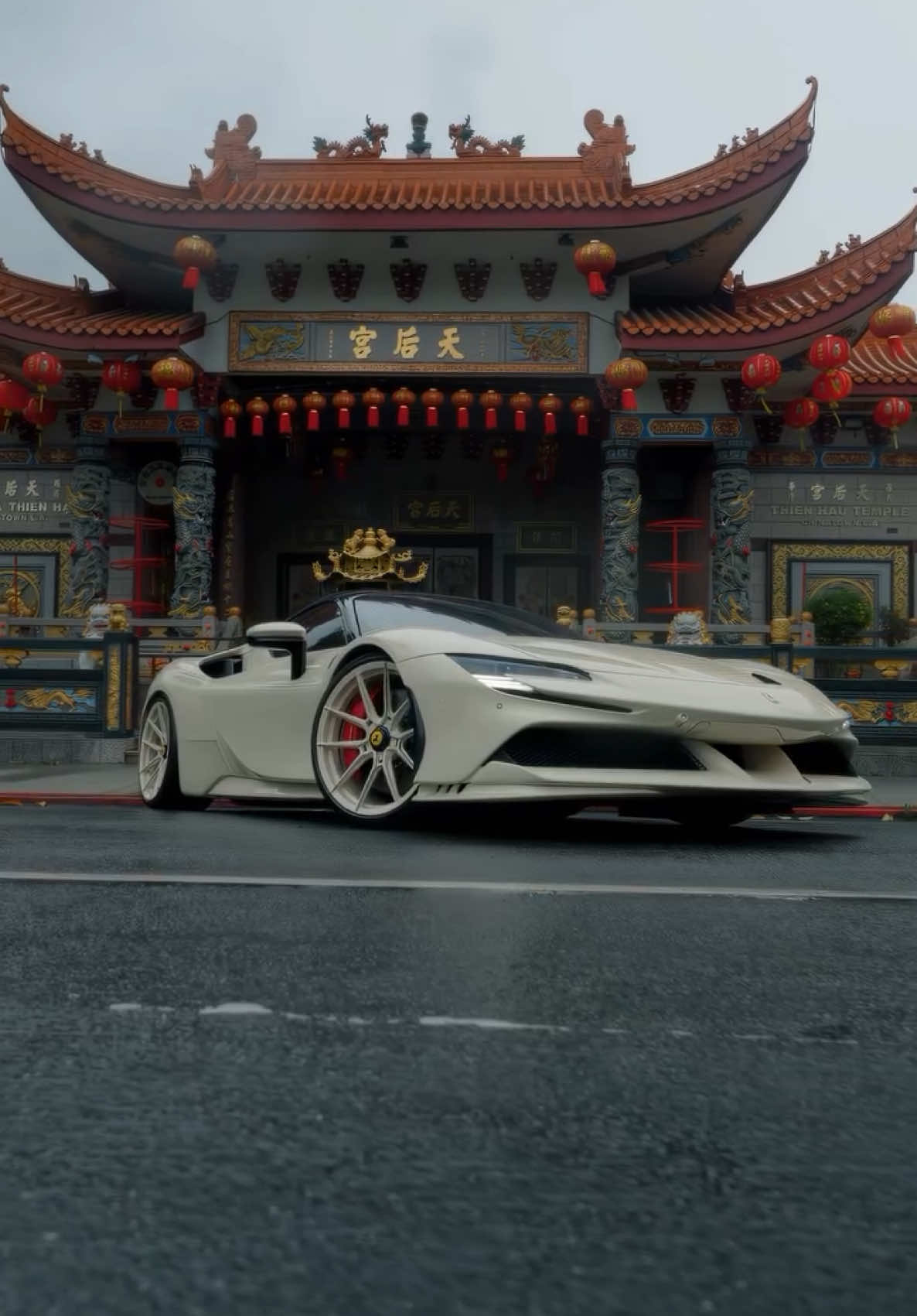 Senseitional 🏯 • • • Ferrari SF90 Stradale on Novitec Wheels and suspension. (IG 📸 @platinum_group) #luxury #speed #luxuryspeed #ferrari #sf90 #novitec #widebody #turbo #pull #review #best #coolest #fastest #exhaust #revving #car #auto #fyp 