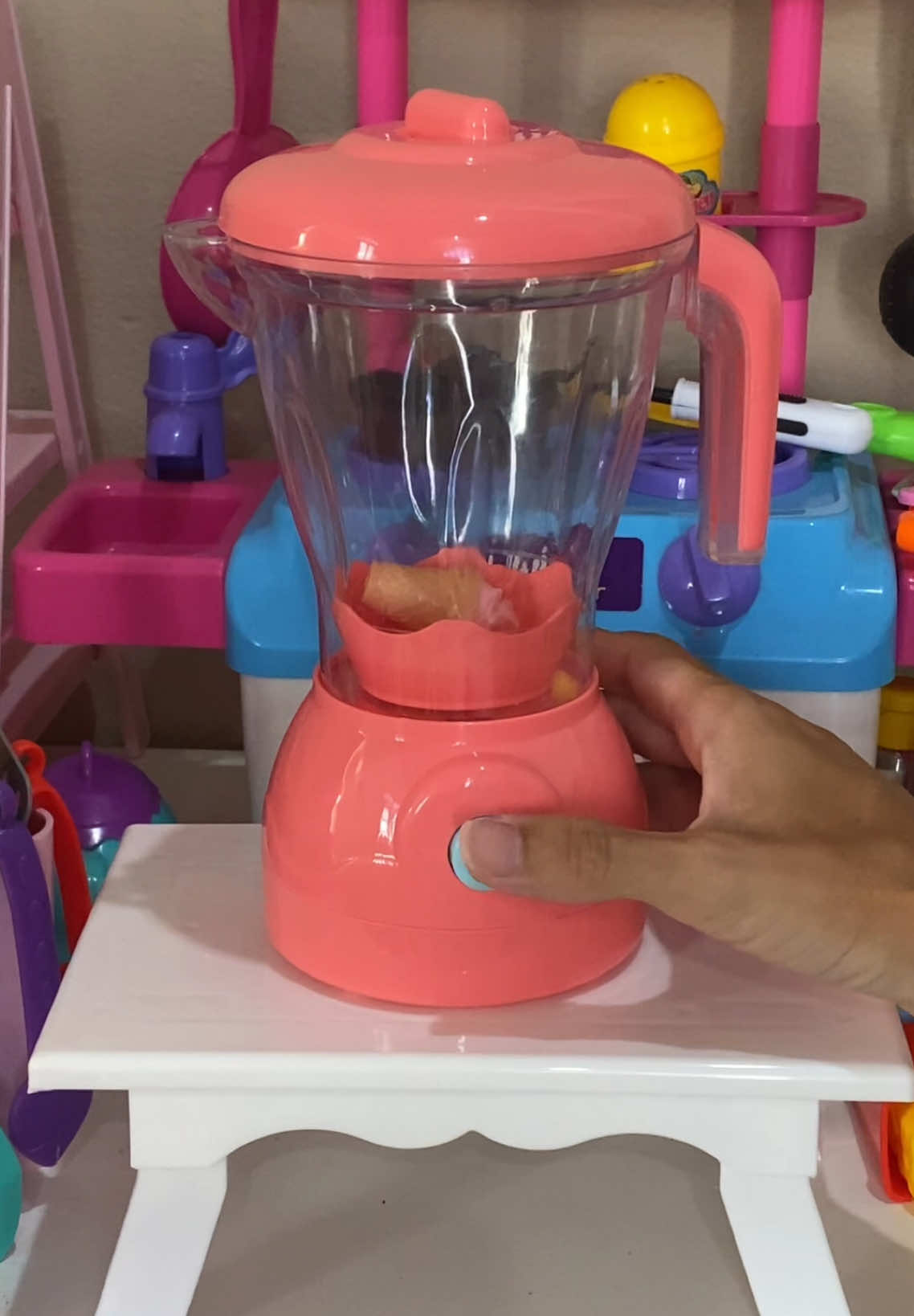 Liquidificador de brinquedo  #brinquedos #toys #toysforkids #toysoftiktok #brincar 