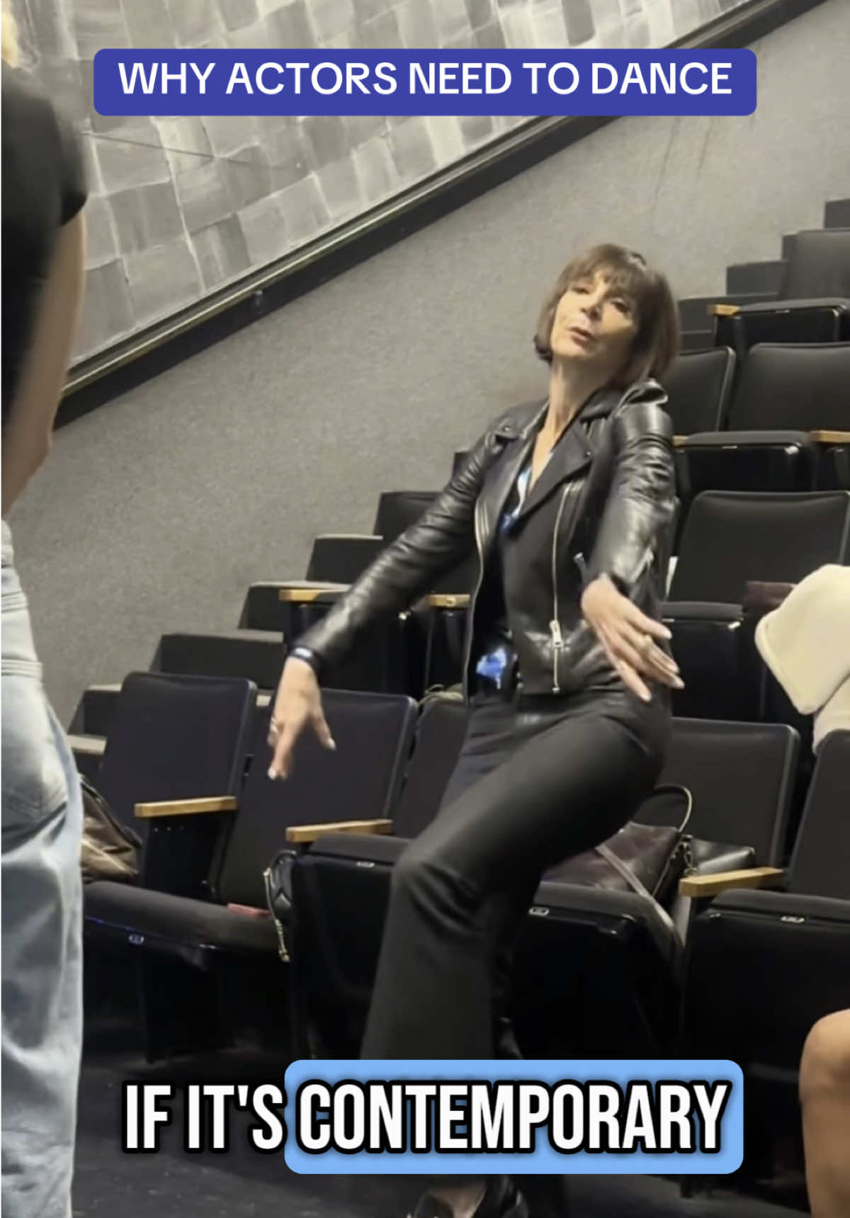 Actors should take dance class so you learn to move beyond what is comfortable for you. And then you can play characters who don’t move like you. #susangiosaactingstudio #actingcoach #acting #actor #actress #dancer #passion 