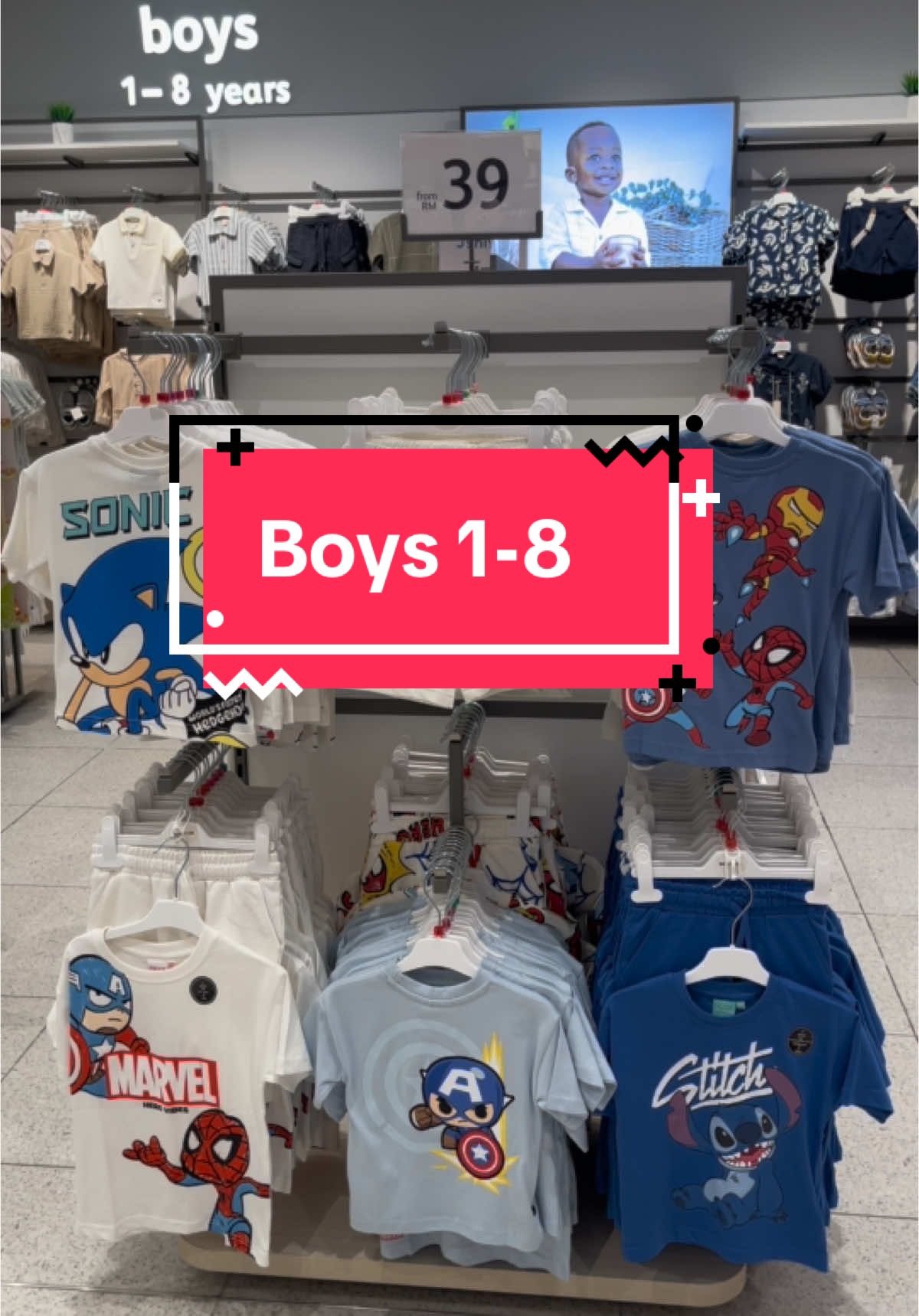 Ada yang mencari baju jalan kids Boys umur setahun hingga 8 tahun? Jom ke Babyshop One Utama 🔥🔥 #kidsootd #kidsoutfit #bajuraya #ramadan2025 #boysoutfit #toddlermom #bajubudak #marvel #sonic #stich #babyshop #personalshopper #MomsofTikTok #shopping #bajurayabudak #fyp ##fyppppppppppppppppppppppp 