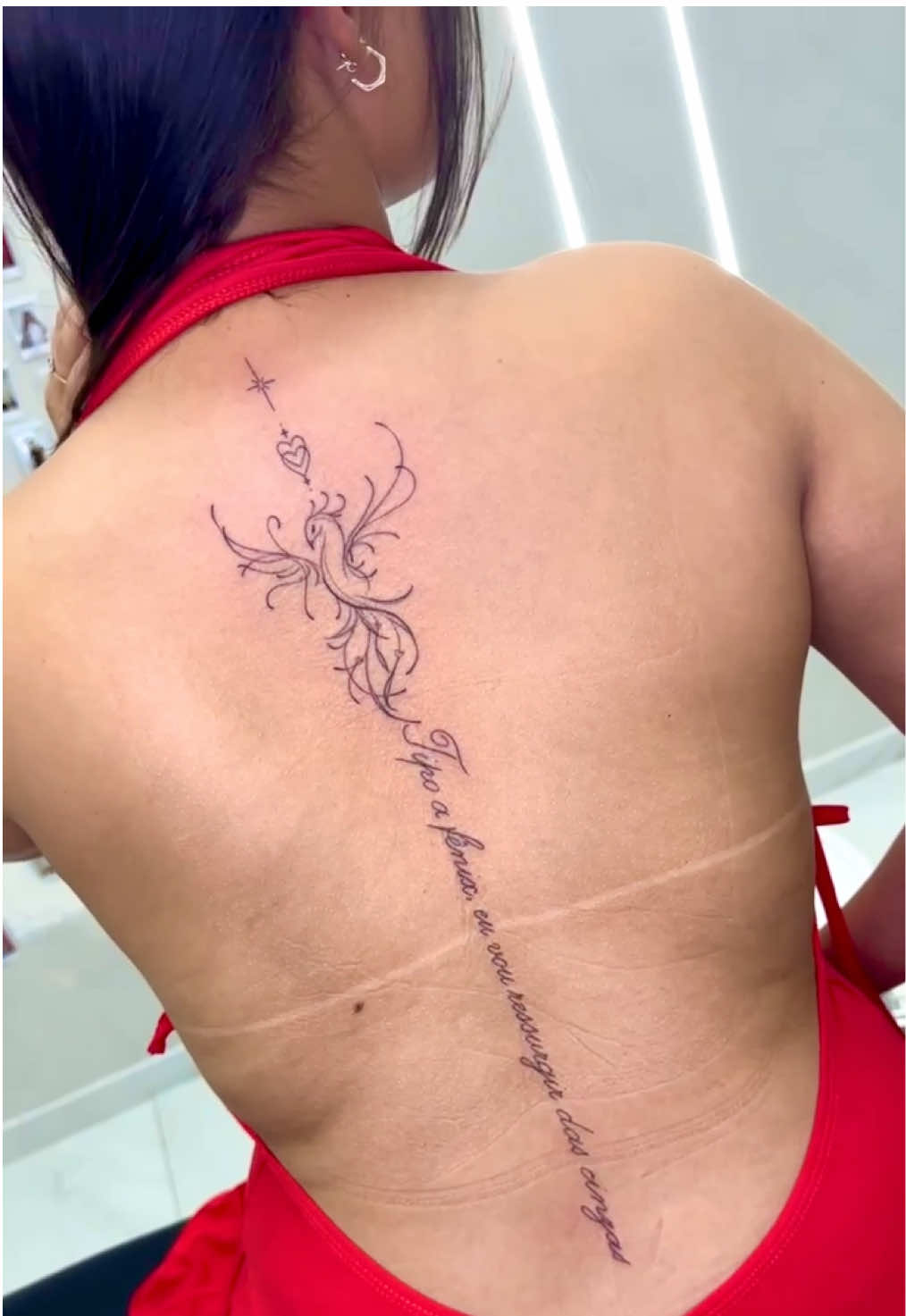 Minha bebê.❤️‍🔥 #fenix #tatuagemfemenina #tattoocostas 