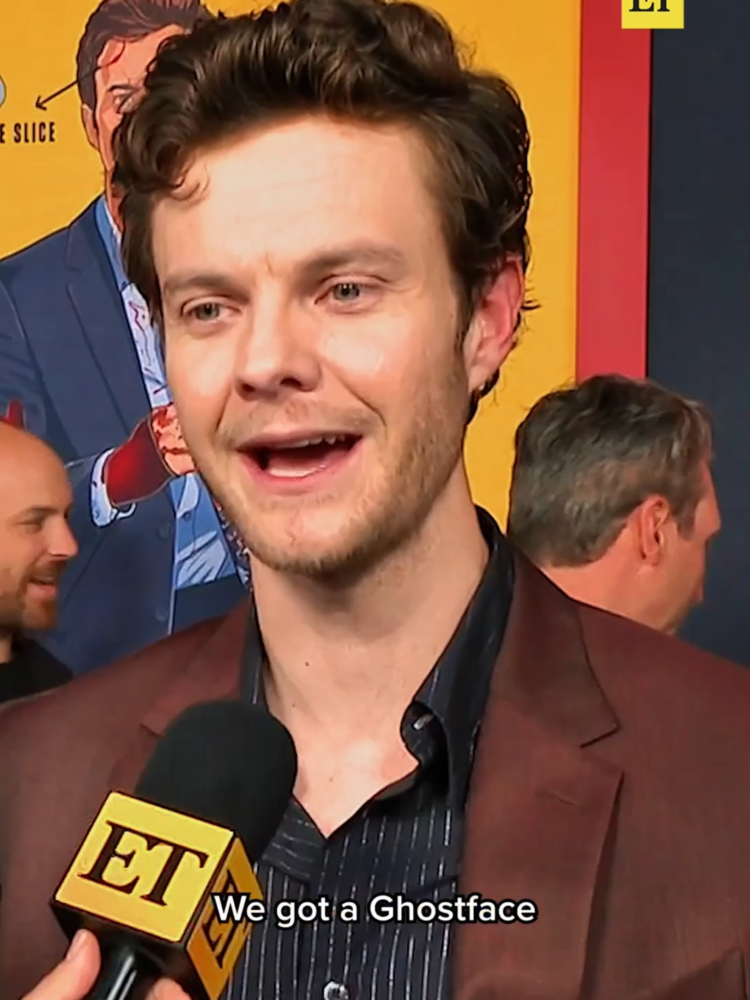 Jack Quaid reacts to his 'Scream 5' co-star, Mikey Madison, becoming the first Ghostface to win an Oscar. 🥲 #mikeymadison #jackquaid #scream