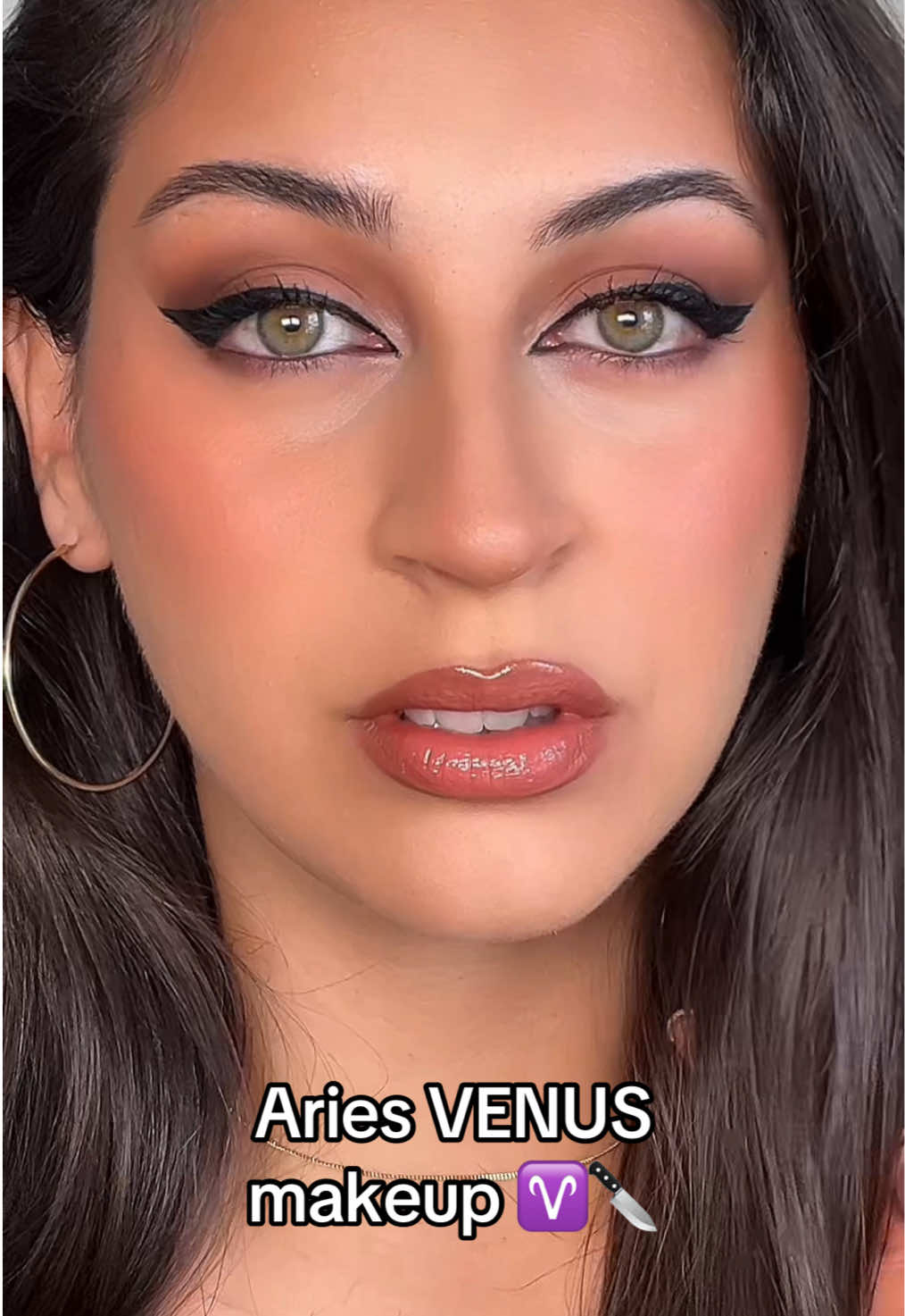 Replying to @Holly Venus in Aries: your hottest makeup is bold, powerful, sophisticated and dominant! ♈️🔪 NO other sign can wear this intense cat eye as good as you do! Don’t be afraid to experiment with edgy looks. What do you think? Is it approved? 🥰✨ . FACE: @maccosmetics  @Rare Beauty  @KIKO Milano  @loréal paris usa  @Fenty Beauty  @Anastasia Beverly Hills  @Zoevacosmetics  @nyxcosmetics_uk  @Laura Mercier  . #ariesmakeup #aries♈️ #venussignmakeup #risingsignmakeup #makeuptrend #zodiacsignmakeup #venussign 