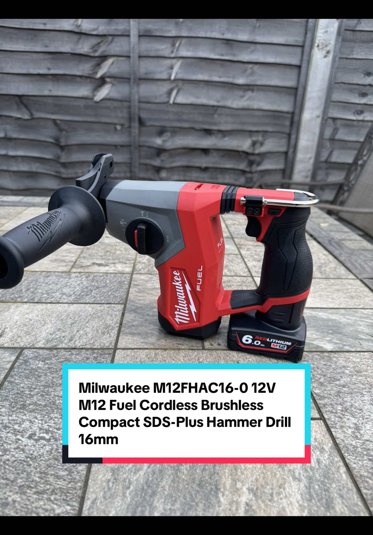 Milwaukee  M12 Fuel Cordless Brushless Compact SDS-Plus Hammer Drill 16mm  #milwaukee #milwaukee 