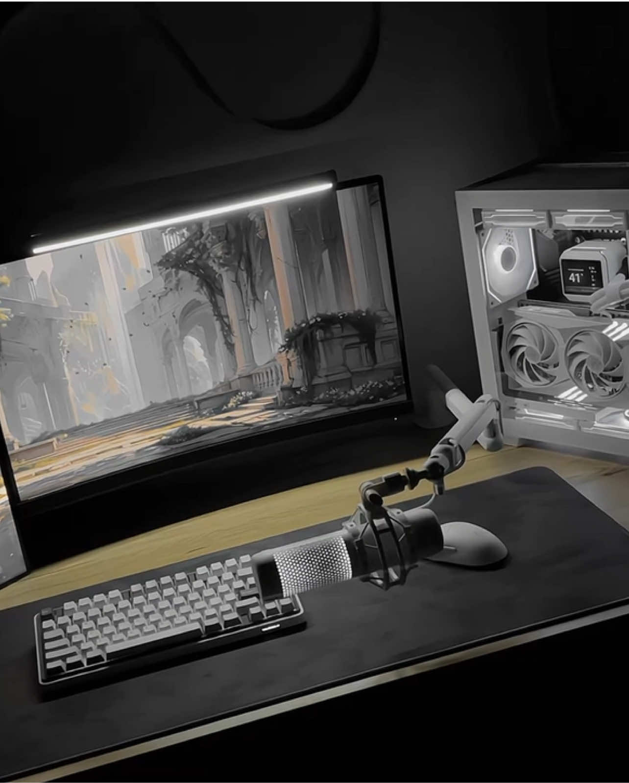 That is so chill 🦦 #setup #pc #GamingSetup #setupgaming #whitesetup #techtok #fyp #fypシ゚ #viral #سيت_اب #بي_سي #بيسي #اكسبلور 