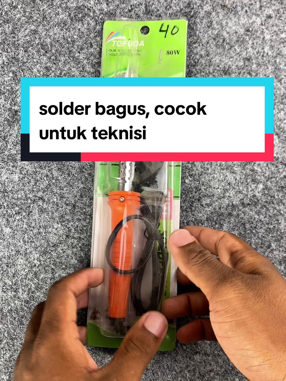 solder merk tofuda #solder #soldering #teknisihp #teknisielektronik #ramadhanekstraseru #sselektronik #racuntiktok #belilokal #tokopediawib 
