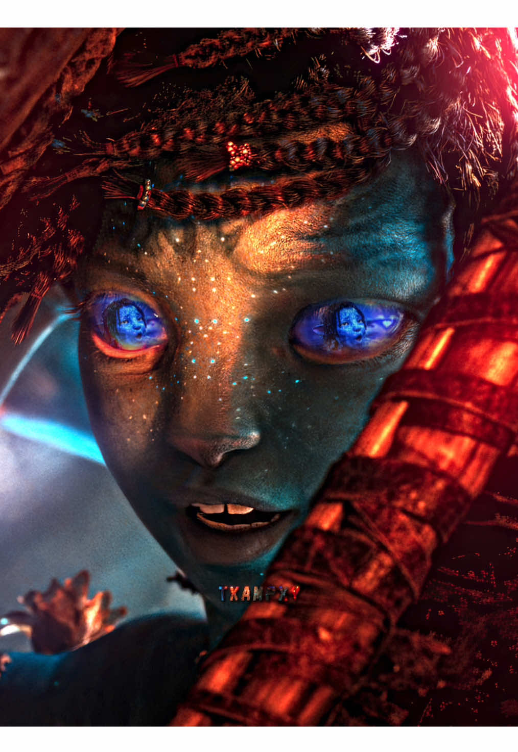 new home, new life, new trauma | #avatar #neytiri #jakesully #tuk #avatarthewayofwater #tukavatar #tukedit #avataredit #txampxyedit #aftereffects #fyp    the fact she went thru all of this at such a young age :( ✧ cc: mine ✧ audio: mine