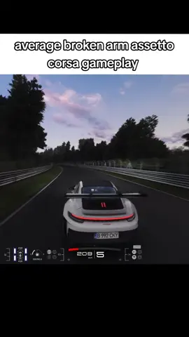 Better than the average Gran Turismo player 💀 .. #992gt3rs #porsche #therealracingexperience #assettocorsa #ac #Motorsport #carguys #iminthesilvercar #drake #fyp #pure #foru #ahh #broken #arm #mtb #otb #racing 