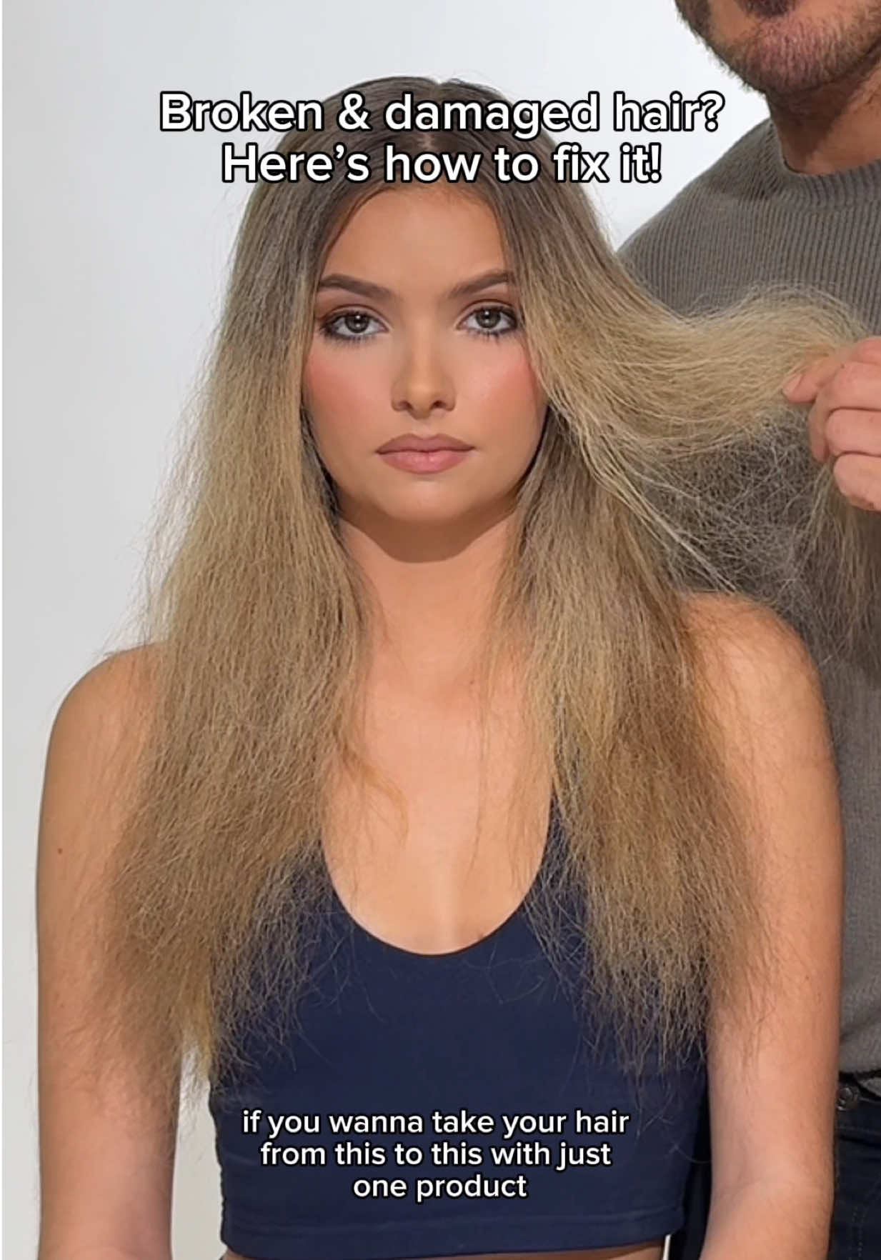 Healthy hair inside and out 🤝 Money Mist Struggling with dry, brittle hair? This leave-in conditioner is your instant refresh - strengthening, hydrating, and bringing your strands back to life! 🩵✨ #colorwow #conditioner #damagedhair #heatdamage #brittlehair #friedhair 