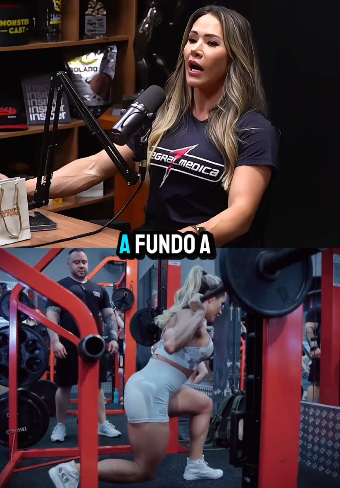 DICA DE TREINO COM FRANCIELLE MATTOS #vidafitness #training #cortesvirais 