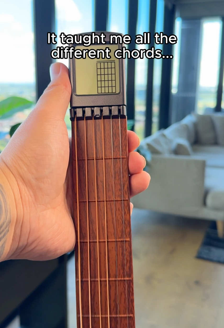 I learned my chords by doing this 🎵 #guitar #chords #tutorial #guitarist 