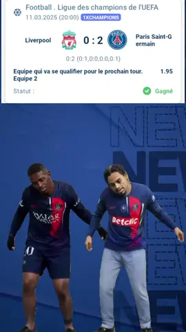 voilà ça hin PSG qualifié en quart de finale de la ligue des Champions 🤣🤣 Liverpool est éliminé merci qui s'opposent éliminé mais n'oubliez pas n'essayez pas de nous croiser nous les madrilènes parce que nous ont allumes tout obstacles dans ligue des champions là 🤣🤣 #viral_video #videoviral 