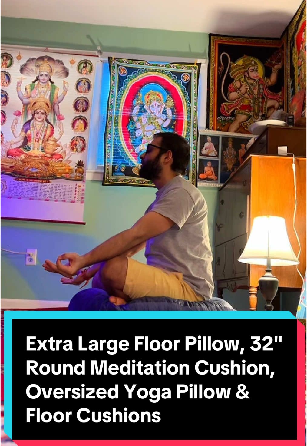 Extra Large Floor Pillow, 32