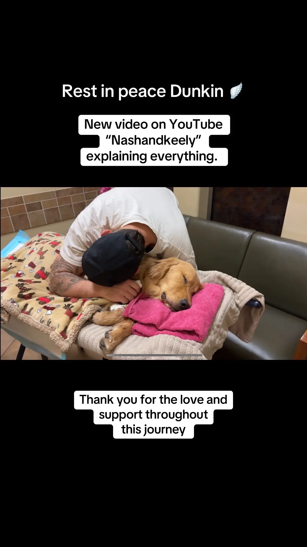 On channel “nashandkeely”. Praying for anyone and everyone going through something similar. 