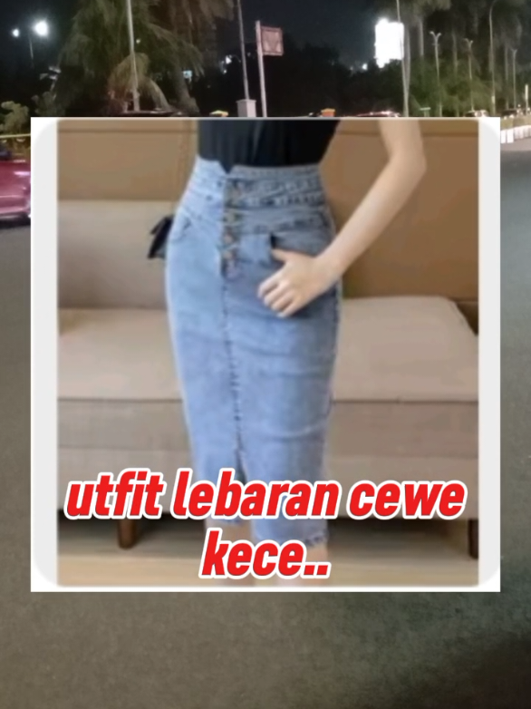 #rokjeans #rok #rokwanita #rok wanita panjang yang keren #rekomendasi #outfit 