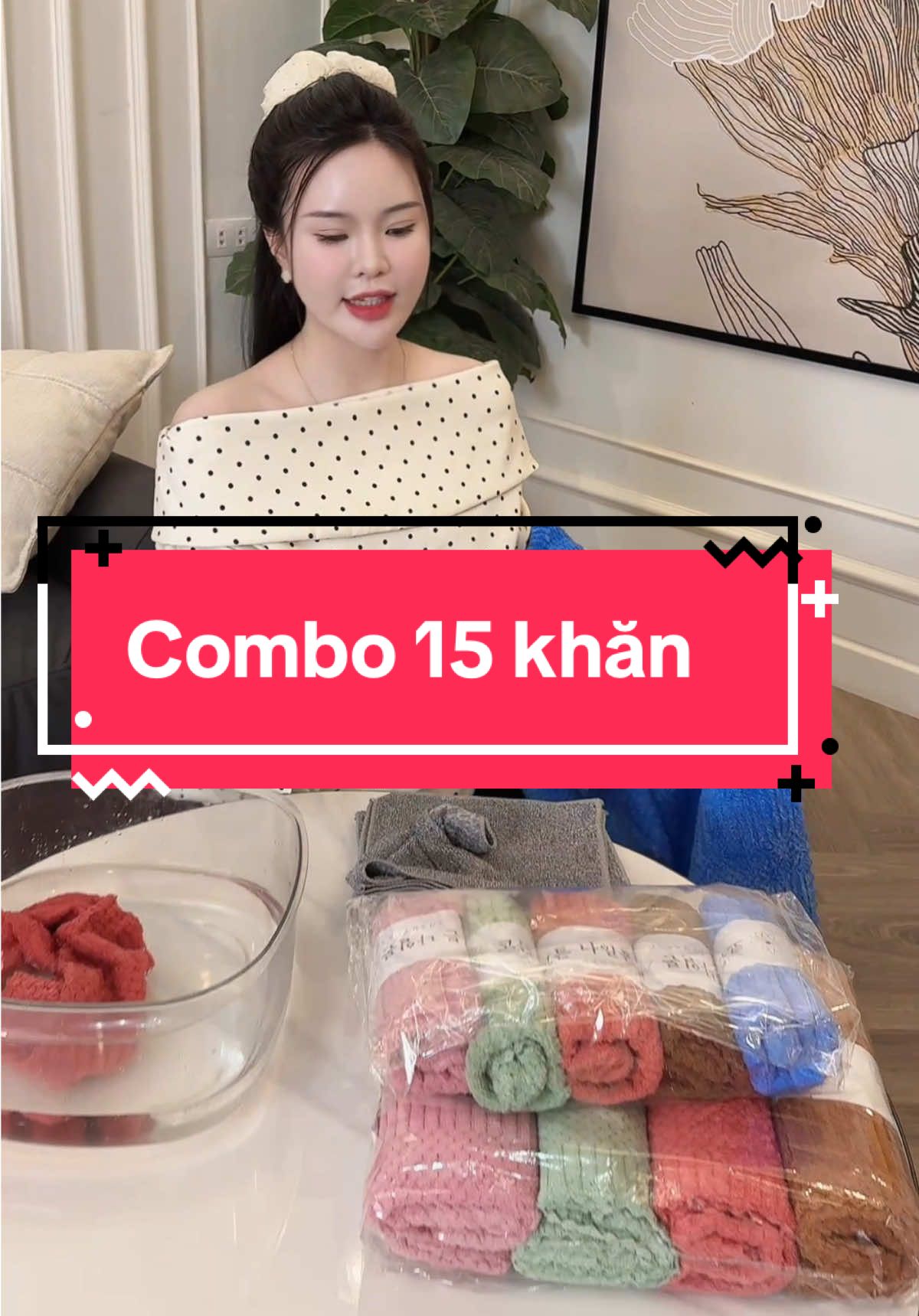 Combo Khăn Tắm Mềm mịn Thấm Hút #champhan #champhanreview #châmphan #review #combokhantam #khantamcaocap #khantam #khantammemmin #setkhantam #khantamthamhut #dodunggiadinh 