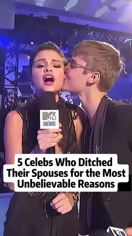 5 celebs who ditched their spouses for the most unbelievable reasons #hollywood #celebrities #us #foryou #child #FYP 