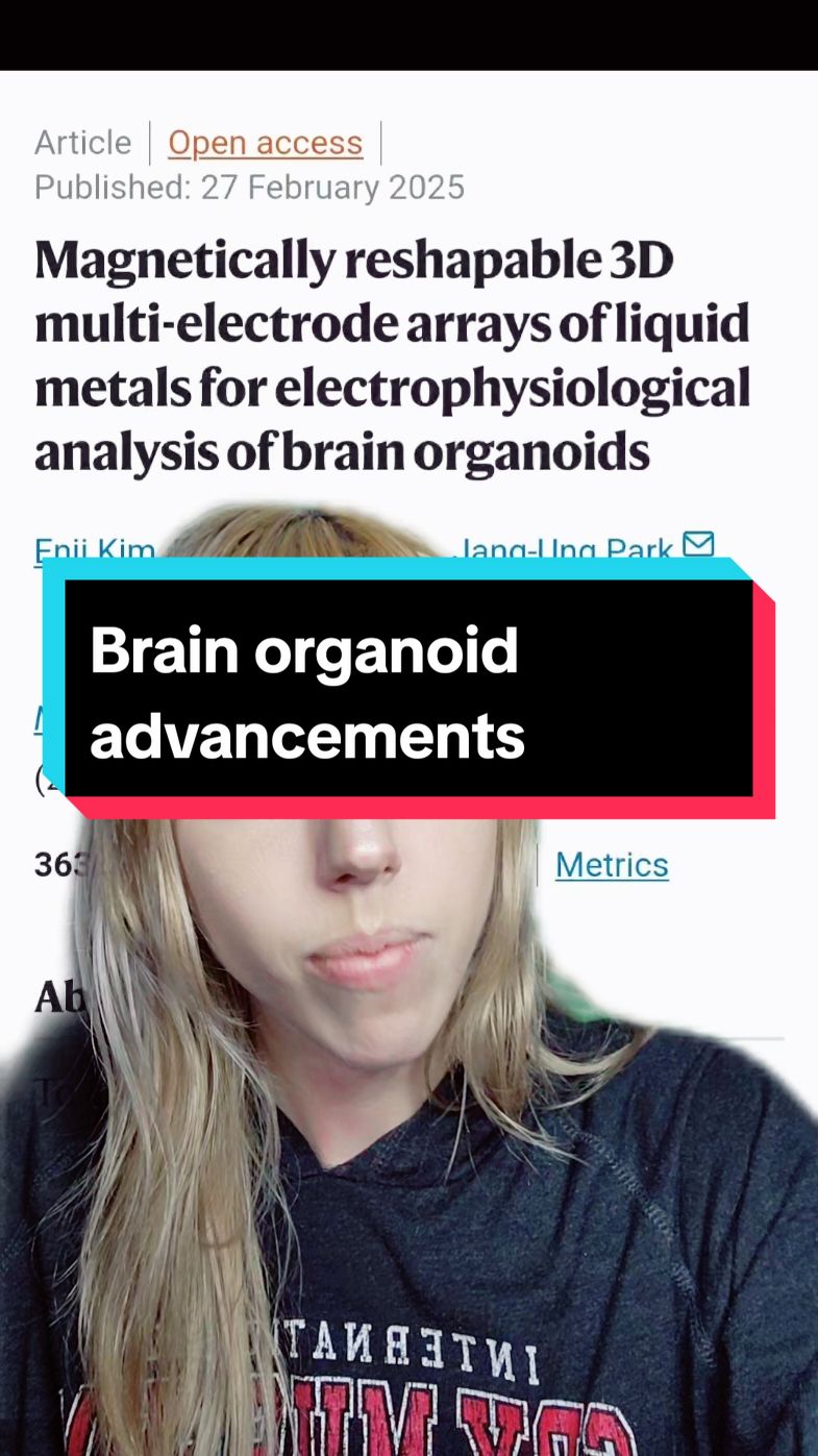 #Science #sciencenews #artificialintelligence #ai #brainorganoid #littlebrains #organoids 