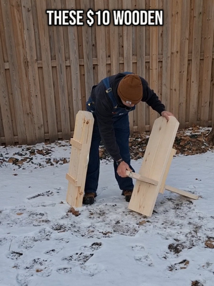 Follow along to learn how to make these $10 wooden viking chairs. All you need is 1 - 6' 2x10 they are quick and easy to make #diyprojects #woodworking #woodwork #woodworkingtips #woodart #woodenchair #campfire #campfirechair #diychair #diybuild #diytipsandtricks #carpentrytools #carpentrywork #carpentry #framing #framer #handymanservice #homeprojects #backyardoasis #diyprojectideas #funbuild #vikingchair 
