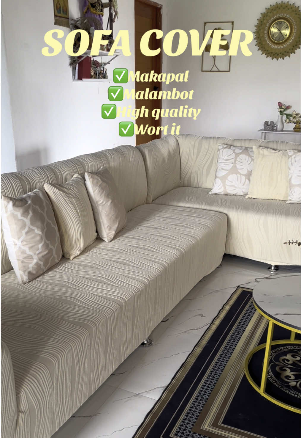 Grabe Wla ako masabi mundo thank you seller Sobrang Ganda nya Sobrang worth it Hndi sayang pera ko grabe tlga Matibay pa #fpyyyyyyyyyyyyyyyyyyyyyy #fpy #recommendations #sofacover #cover 