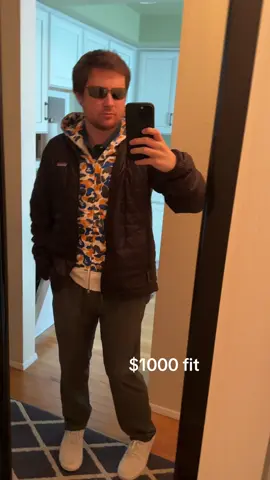 $1000 fit for a casual work day 🔥 #mensfashion #streetwear #OOTD