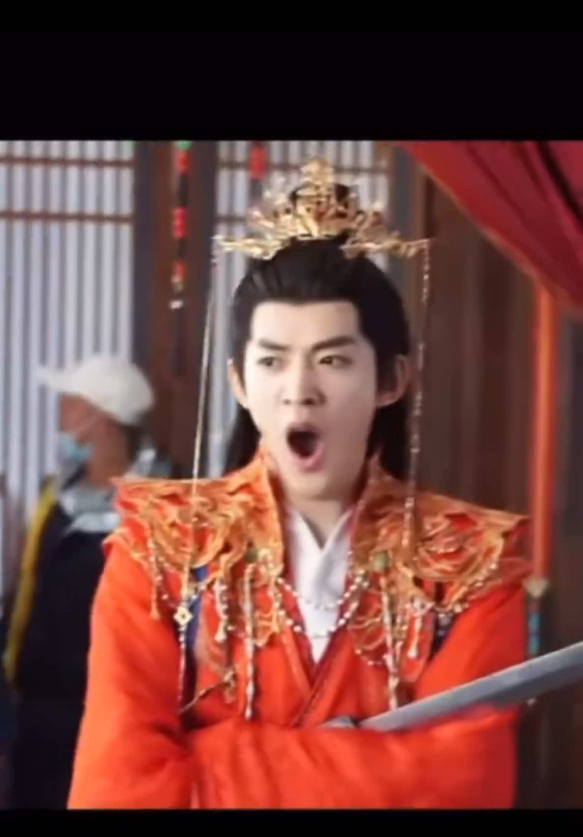 Deng Wei behind the scenes😭#DengWei #dengwei邓为 #cdrama #cdramaedit 