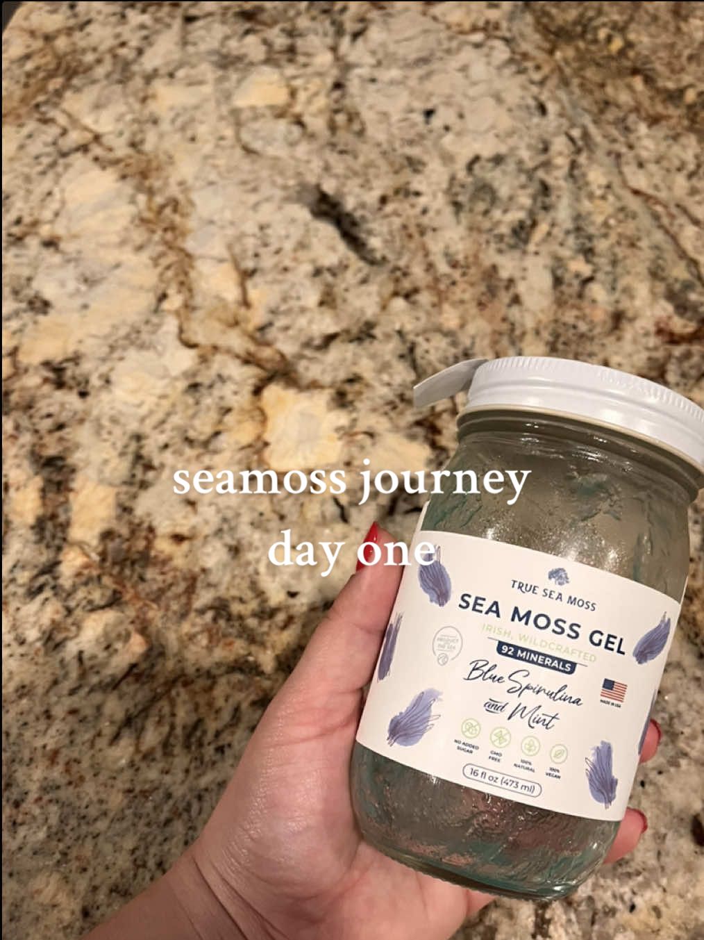 happy and healthy💙 @OLIPOP  @trueseamoss  #girlytok #skinhealth #guthealthtiktok #nighttimeroutine #loveyourselffirst 