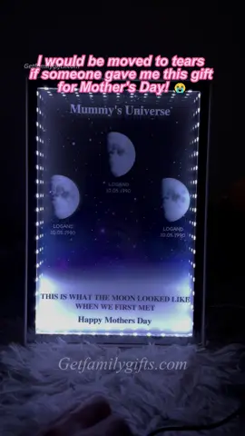 🤗This Mother’s Day, Celebrate the most beautiful milestone in her life with Starry Moon Phase Mirror Lightboxes! ✨#Gift #mother